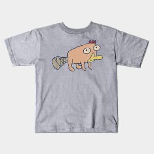 Perry The Platypus Pixel Art Kids T-Shirt